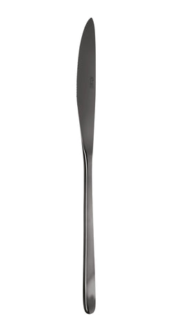 Abert - Stilo Pvd Black - Table Knife - 18/10