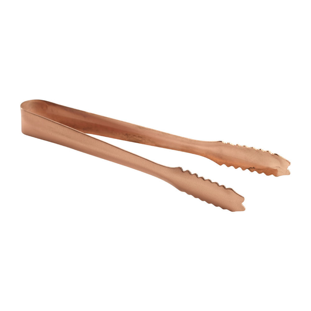 Genware Copper Ice Tongs 7"