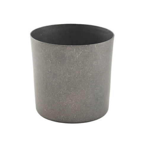 Genware Vintage S/St. Serving Cup 8.5 X 8.5cm